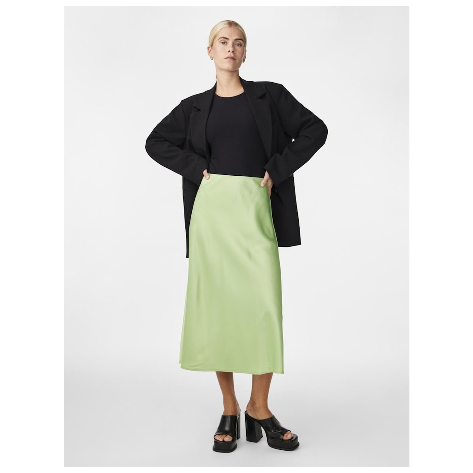 YAS YASPELLA HW MIDI SKIRT S. NOOS
