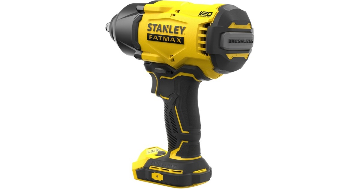 StanleyFATMAX 18V Brushless Slagmoersleutel SFMCF940B-XJ  (Geel/zwart, Zonder accu)