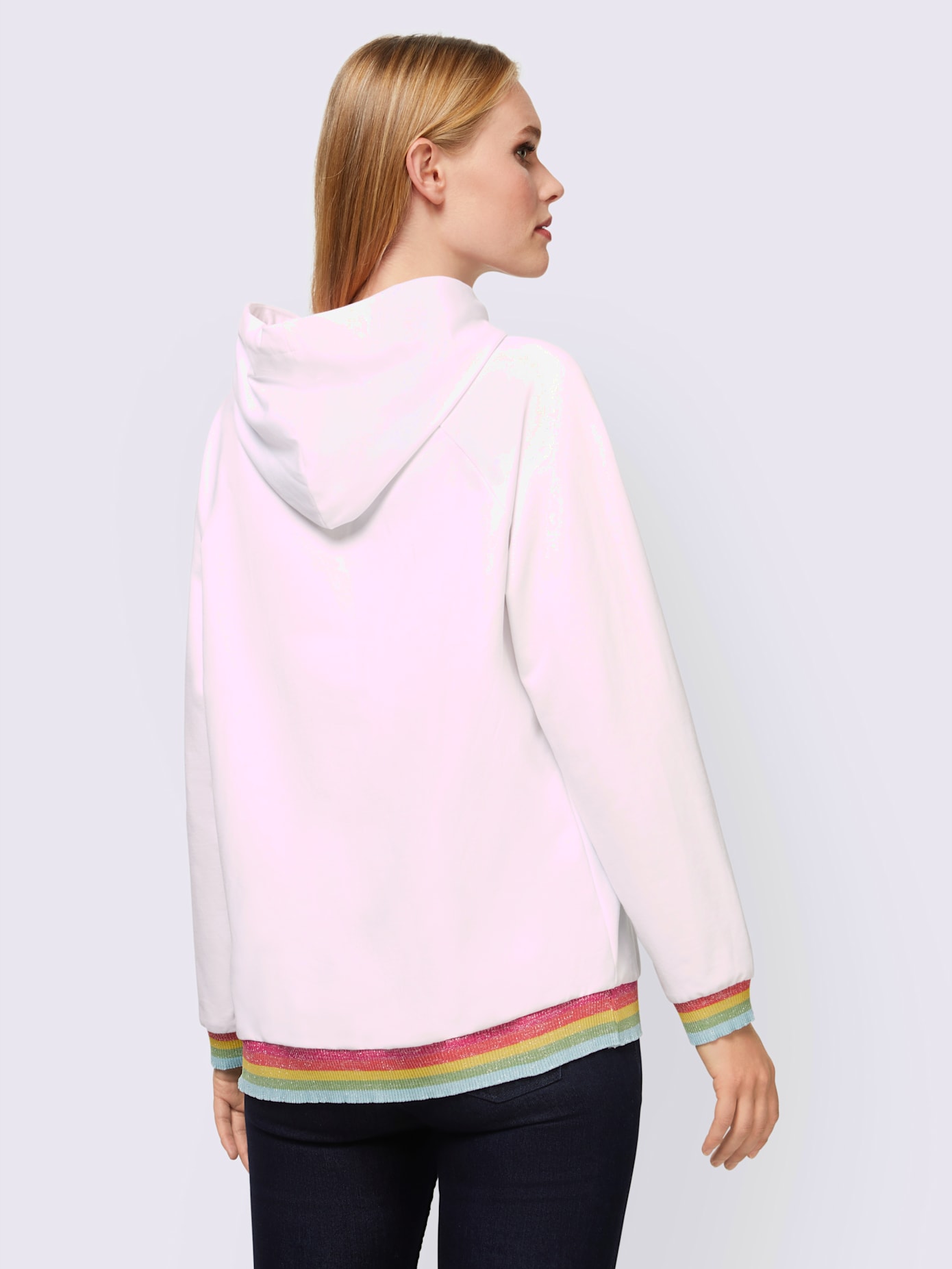 Sweat-shirt capuche à coulisse