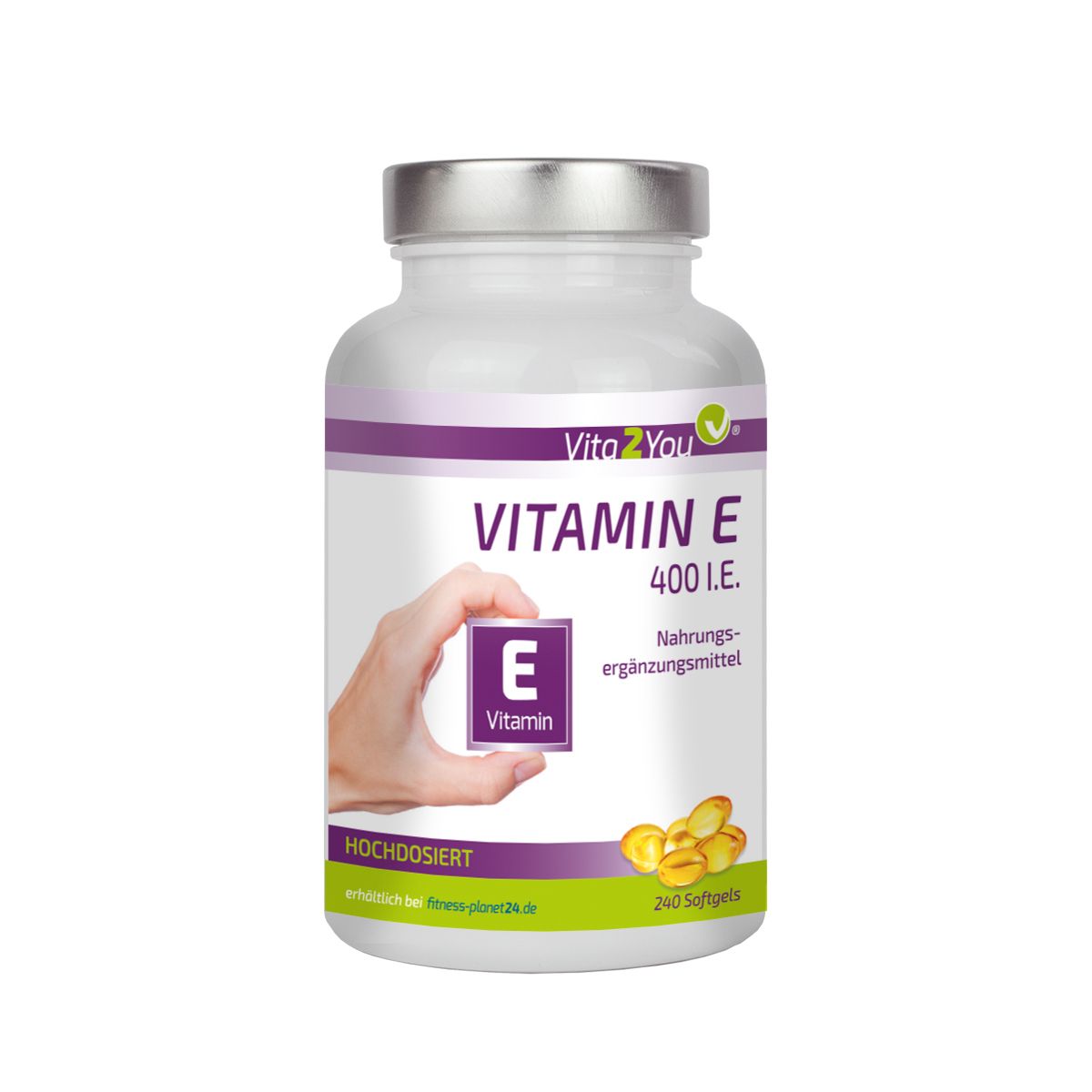 Vita2You Vitamin E 400 IE Kapseln
