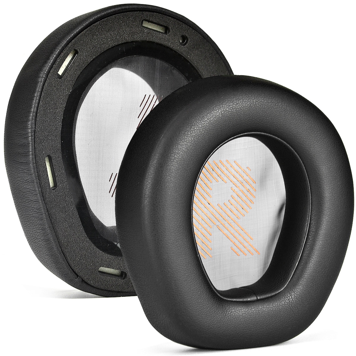 Erstatningspute for øreputer for JBL Quantum Sort JBL Quantum Q200 Q300