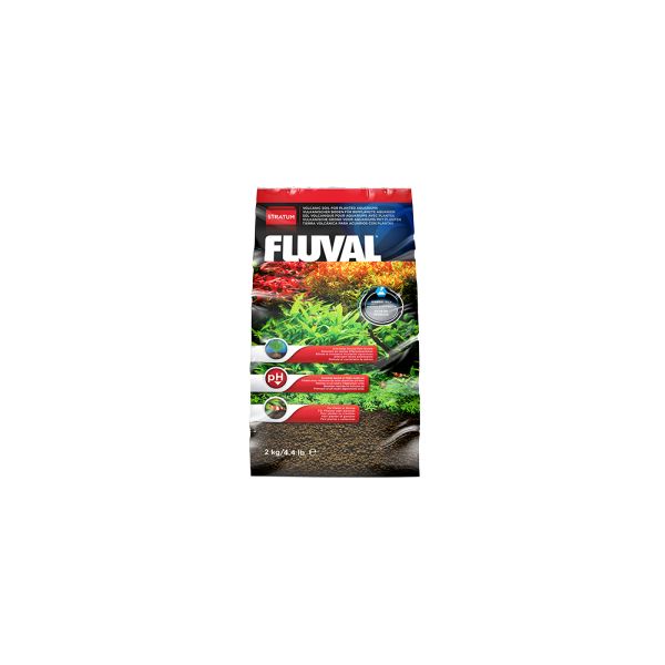 Fluval Stratum Substrato p/Plantas 4Kg