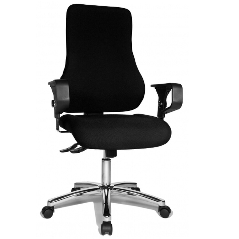 Profi Bürostuhl MELBOURNE AL X3 Stoff mit Armlehnen Topstar
