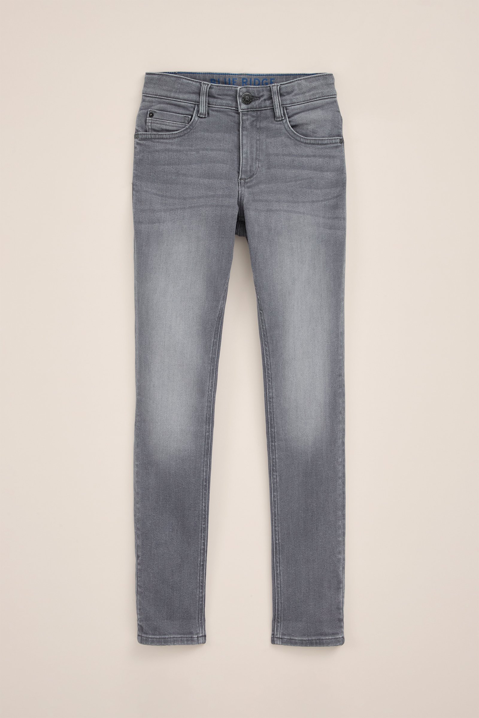 Jongens skinny fit jeans met stretch Blue Ridge Lichtgrijs