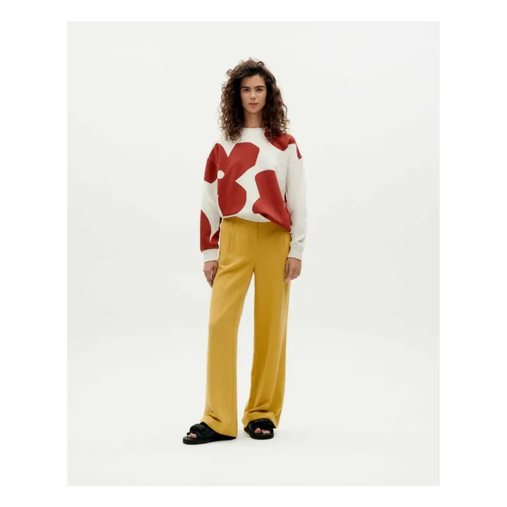 Thinking Mu Sweat Butterfly Coton Bio | Blanc