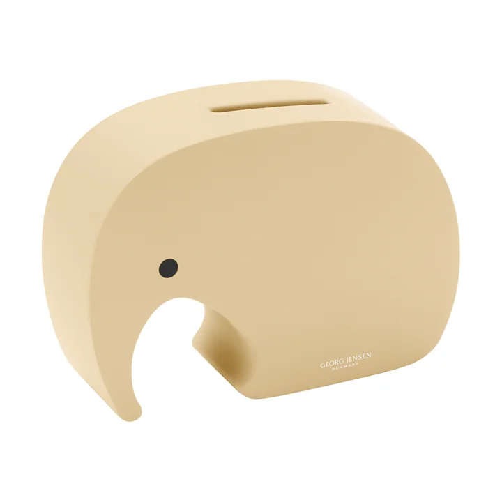 Georg Jensen - Moneyphant Spardose, vanilla bean