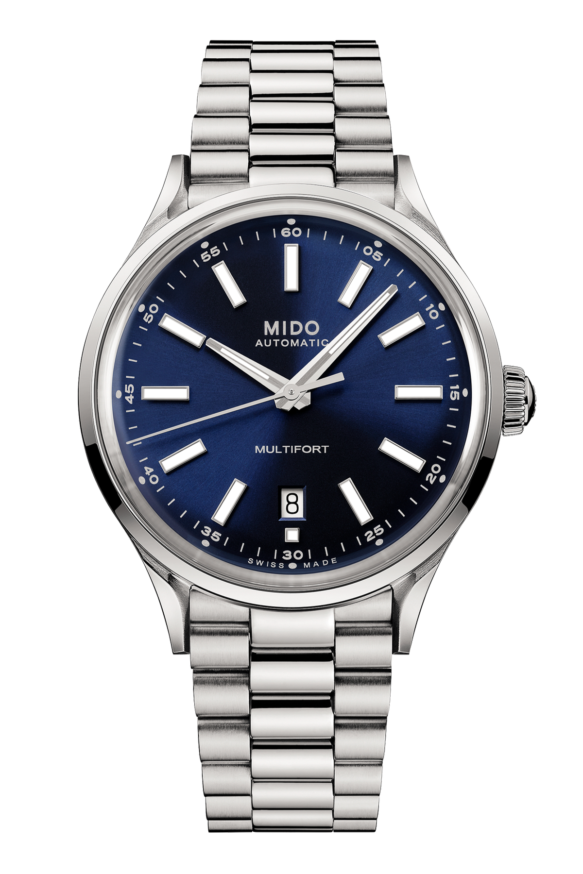 Mido Multifort Patrimony Powerwind Blau M040.407.11.041.00