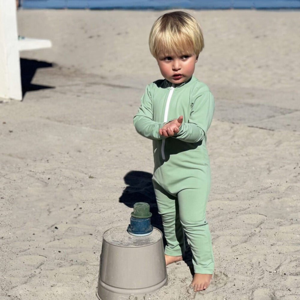 Køb Petit Crabe Eucalyptos Lou Balloon Badeheldragt L/S