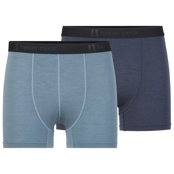 Heber Peak - MerinoMix165 PineconeHe. Boxer 2-Pack - Sous-vêtement mérinos