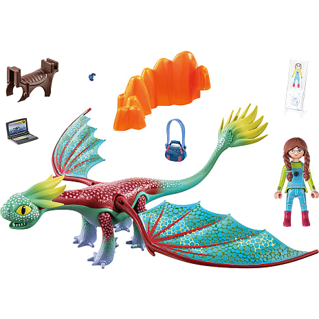 Playmobil Dragons: The Nine Realms - Feathers & Alex 71083