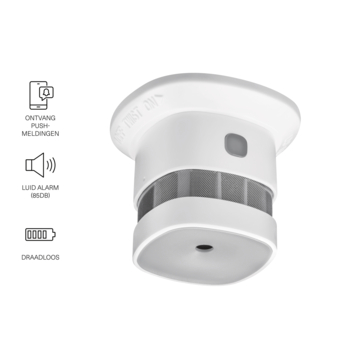 KlikAanKlikUit Trust Smart Home  ZSDR-850 Rookmelder Draadloos