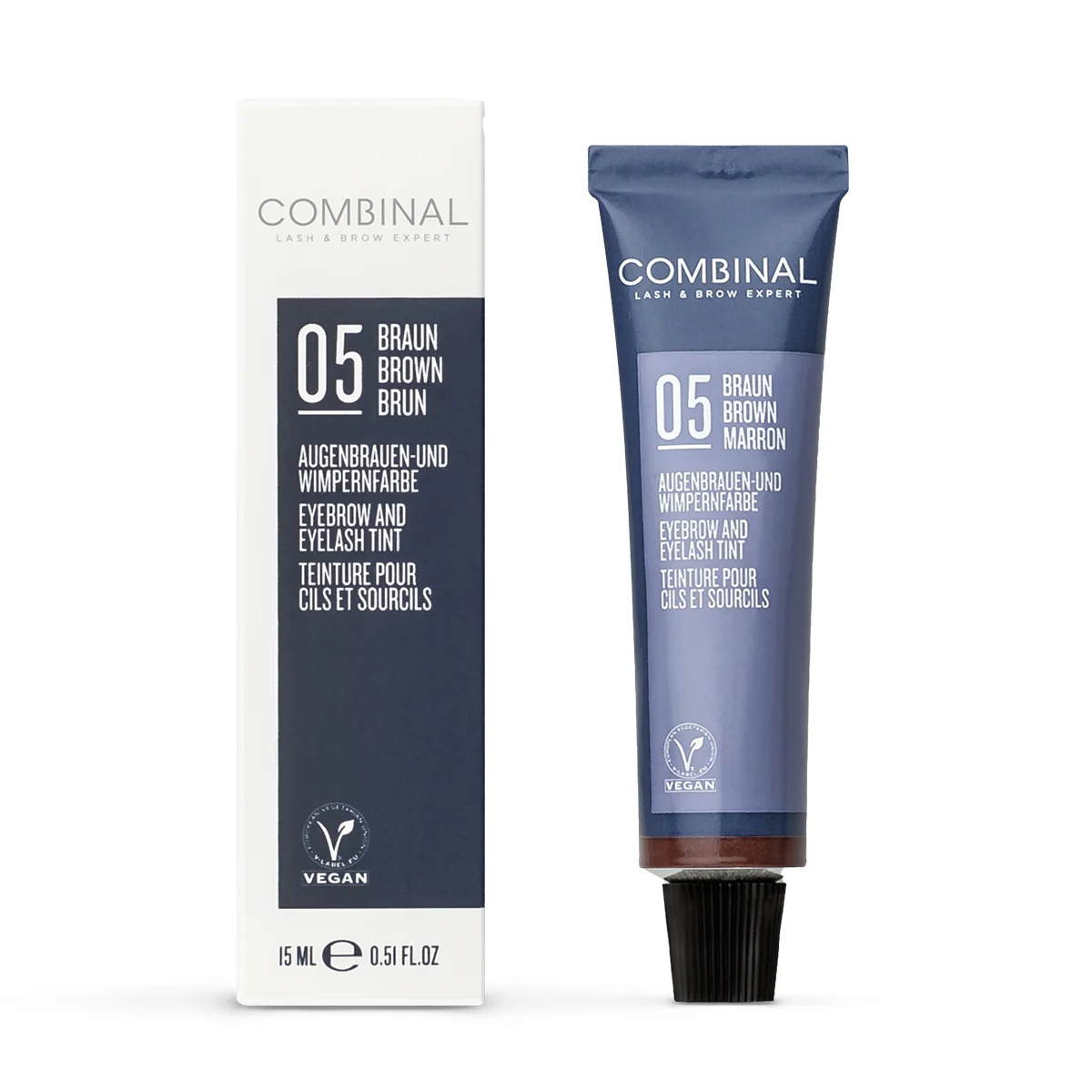 Combinal Teinture de cils en tube 15ml