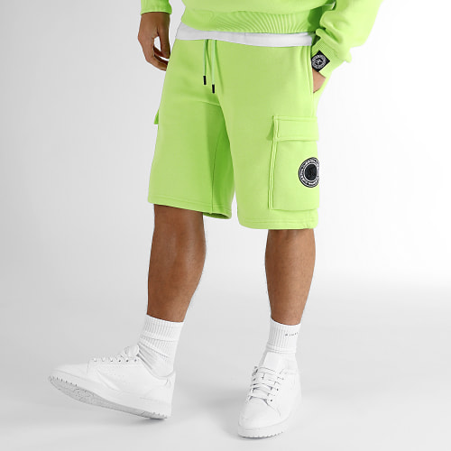 Short Jogging Cargo Premium 1110 Vert Lime