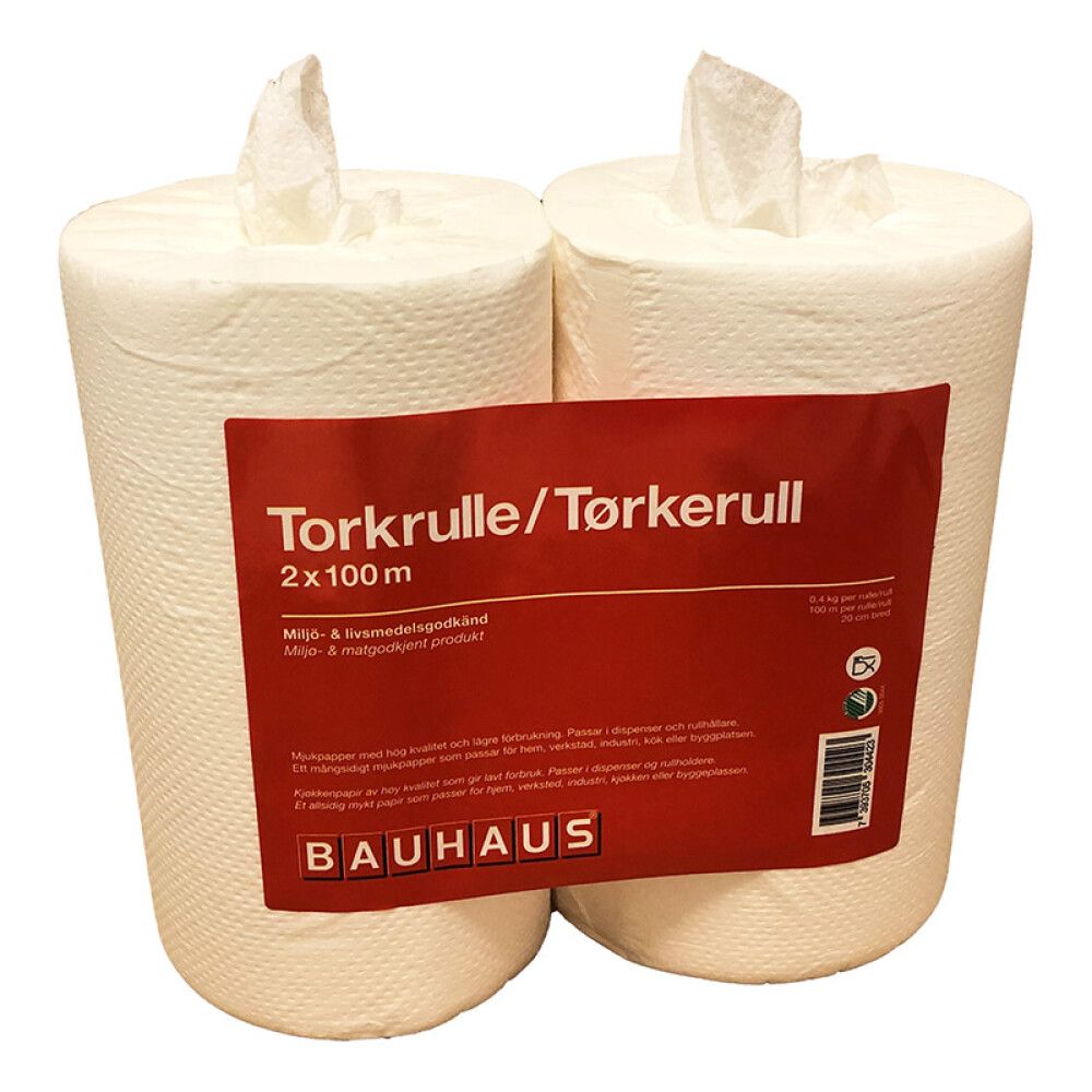 TØRKERULL BAUHAUS 2PK