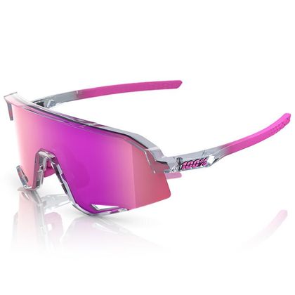Lunettes de soleil 100% SLENDALE - Rose
