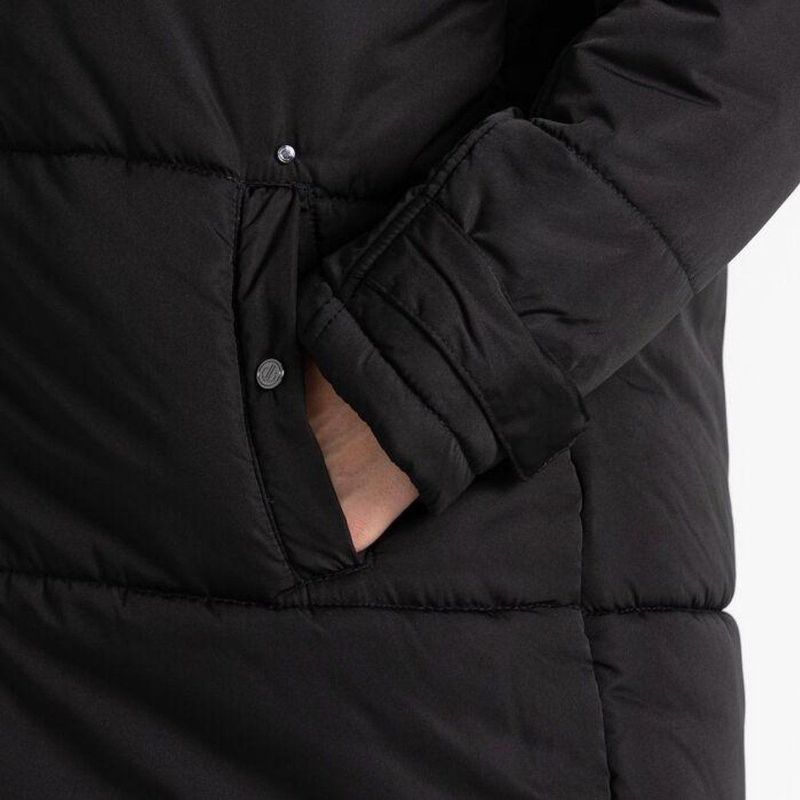 Longline Gewatteerd Jack - Hoogglanzend Polyester - Waterafstotend - Recycled Materialen
