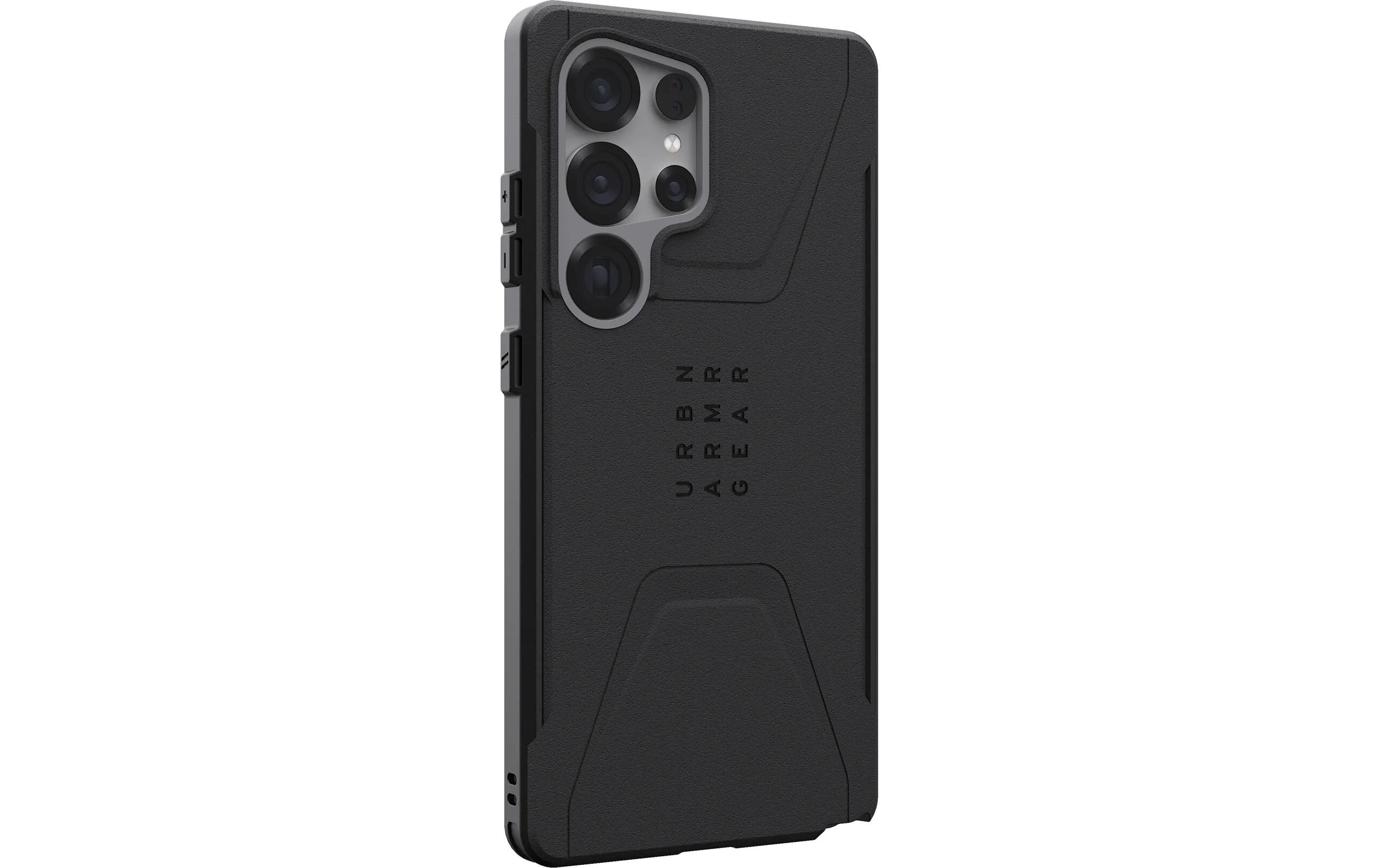 Back Cover Civilian Galaxy S25 Ultra BlackSchutzhülle für das Samsung Galaxy S25 Ultra