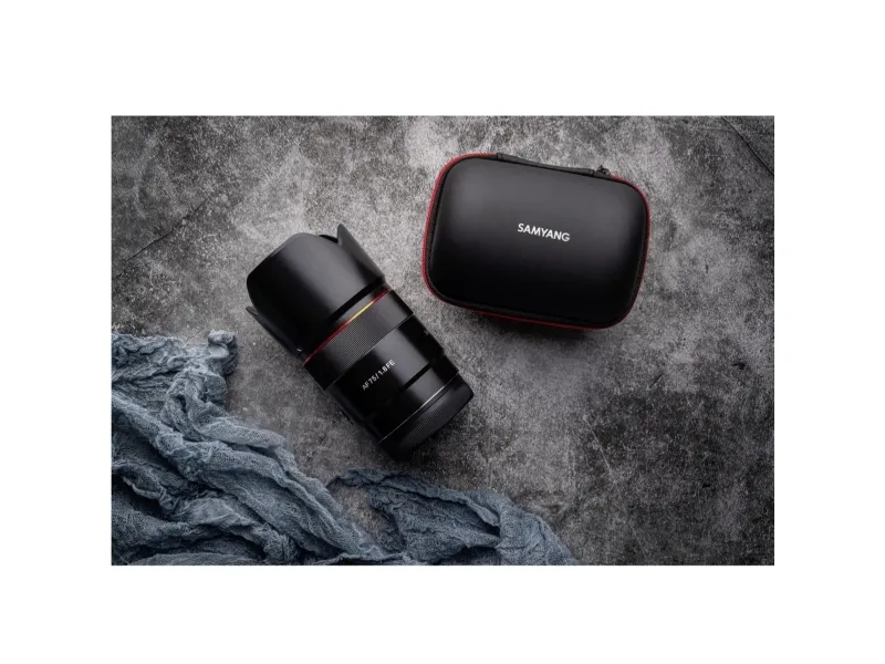 Samyang AF - Telefoto objektiv - 75 mm - f/1.8 FE - Sony E-mount - for Sony Cinema Line; a VLOGCAM; a1; a1 II; a6700; a7 IV; a7C; a7C II; a7CR; a7R V; a9 III