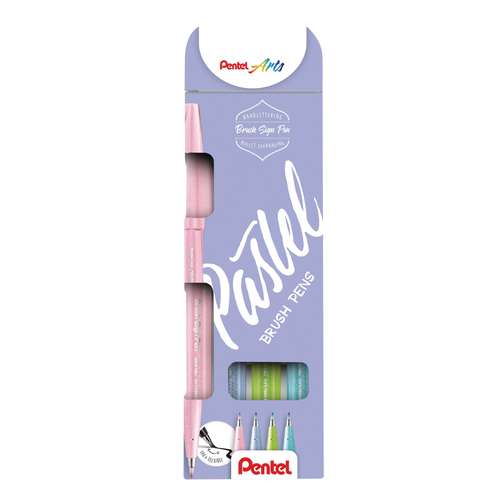 Pentel® Brush Sign Pen-Sets