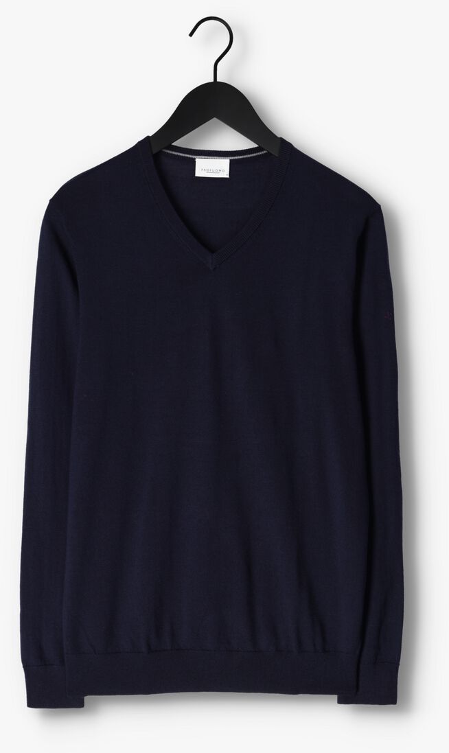 PROFUOMO donkerblauwe profuomo trui pullover v-neck