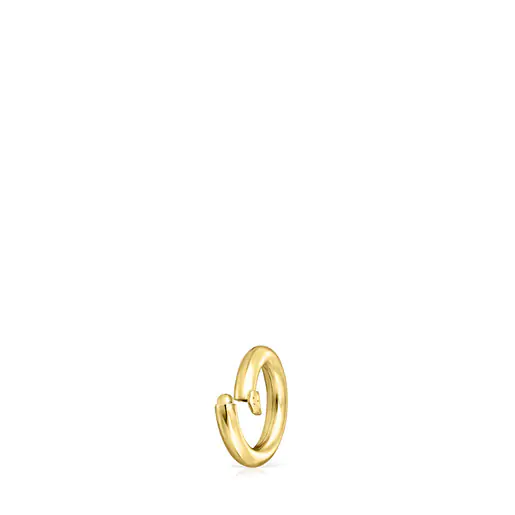 Anel pequeno de ouro para segurar