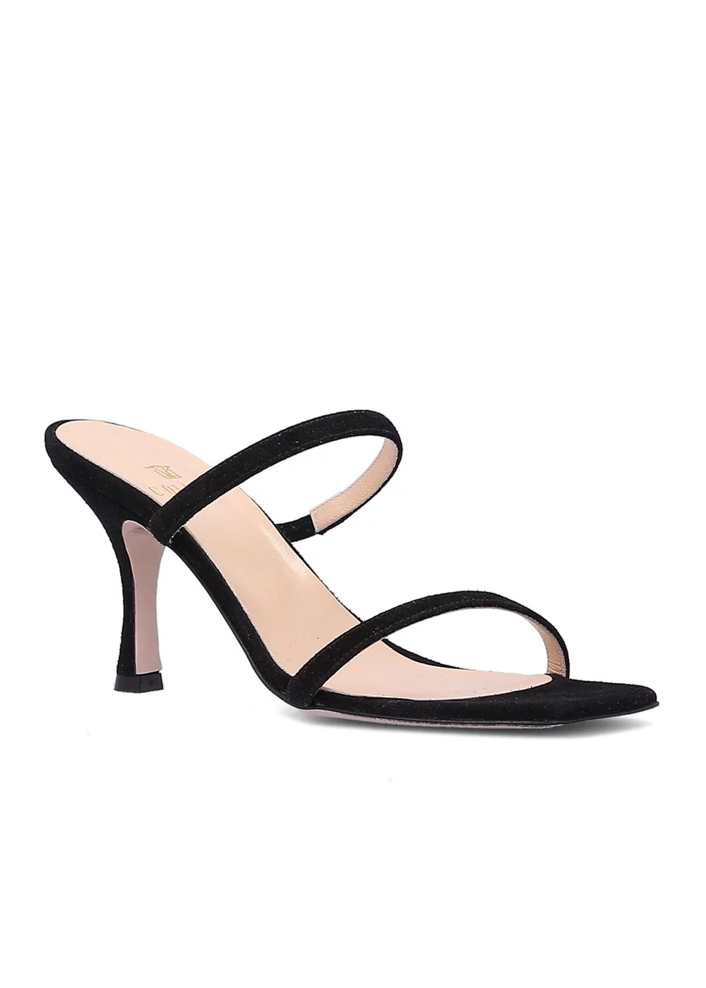 MULE OSCARINE VELOURS NOIR