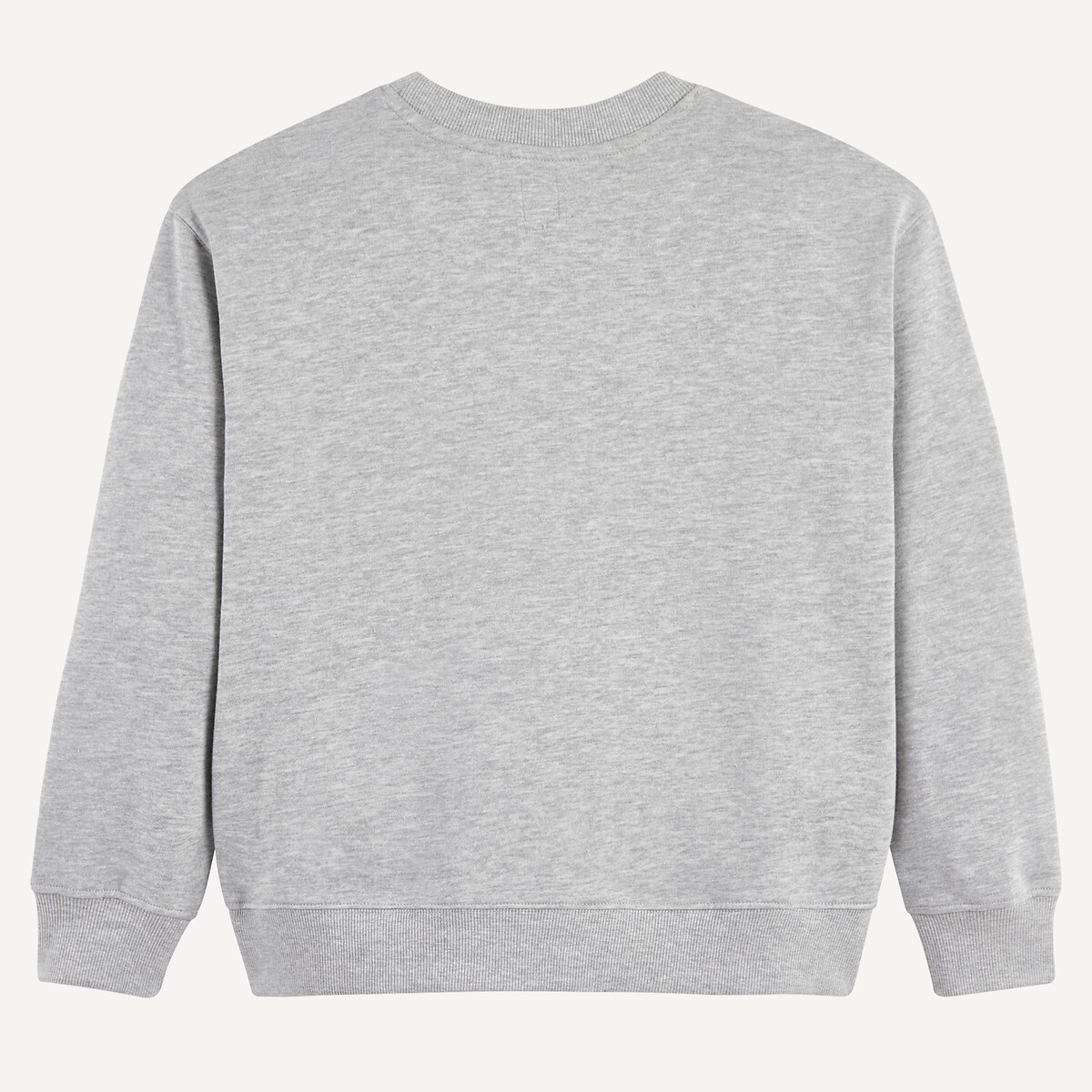 COLEÇÕES LA REDOUTE<br>Moletom de gola redonda achatado