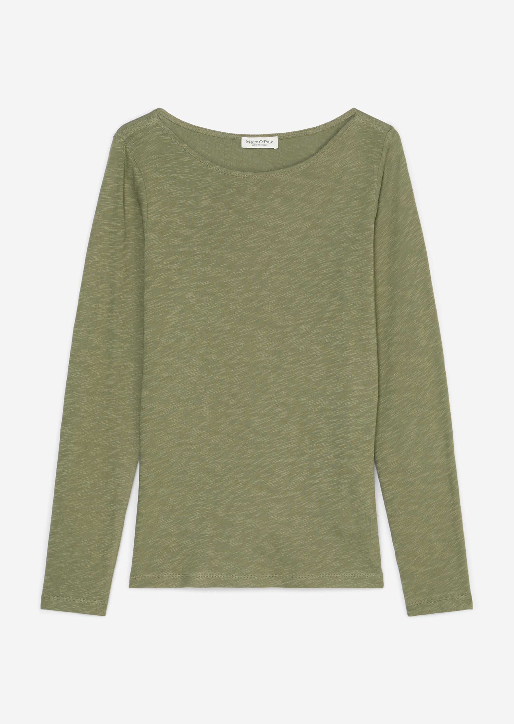 Longsleeve regularaus Slub Jersey