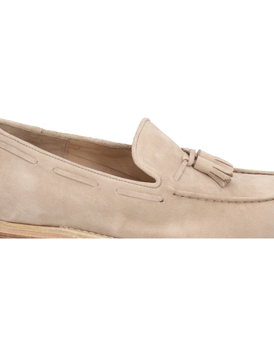 Veloursleder Slipper