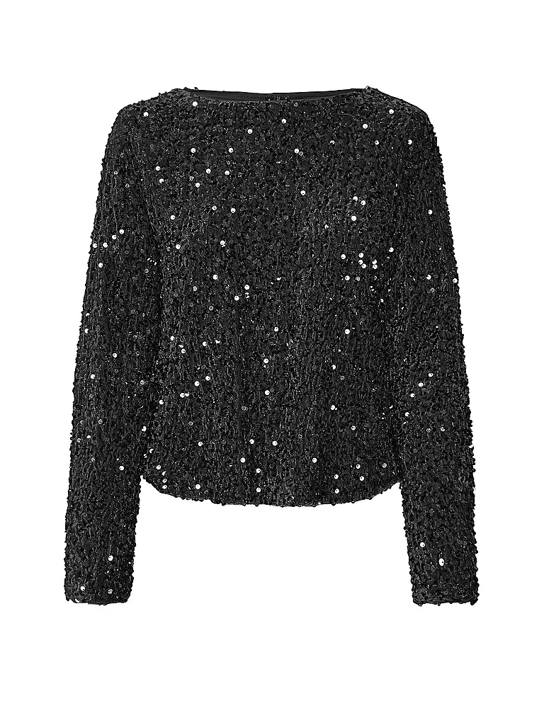VERO MODA Langarmshirt VMBELLA  schwarz