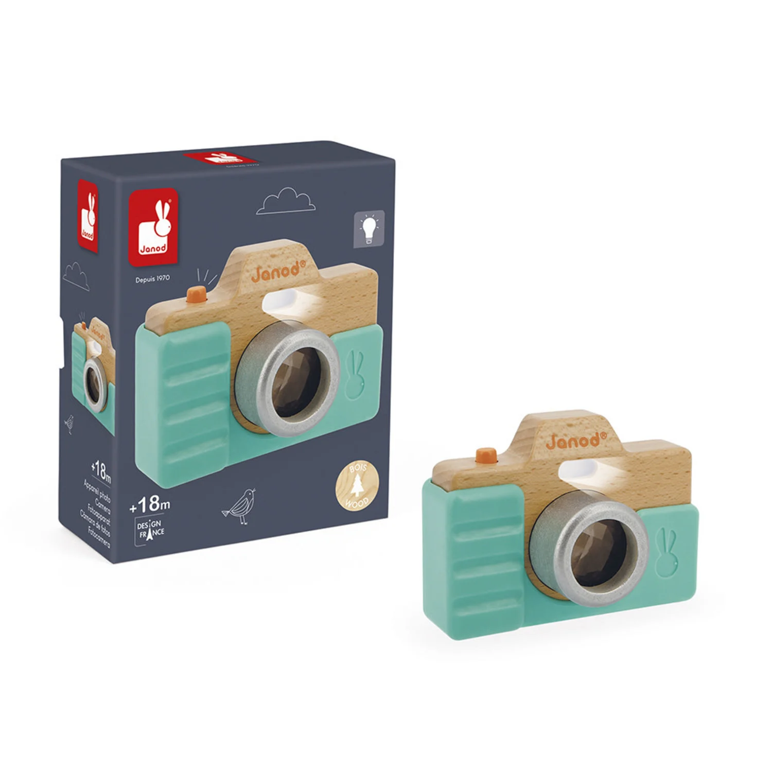 Janod | Camera | Blauw