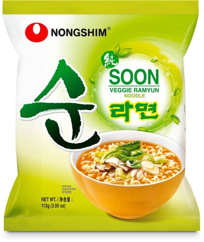 ‎Nongshim Instantnudeln Soon Veggie