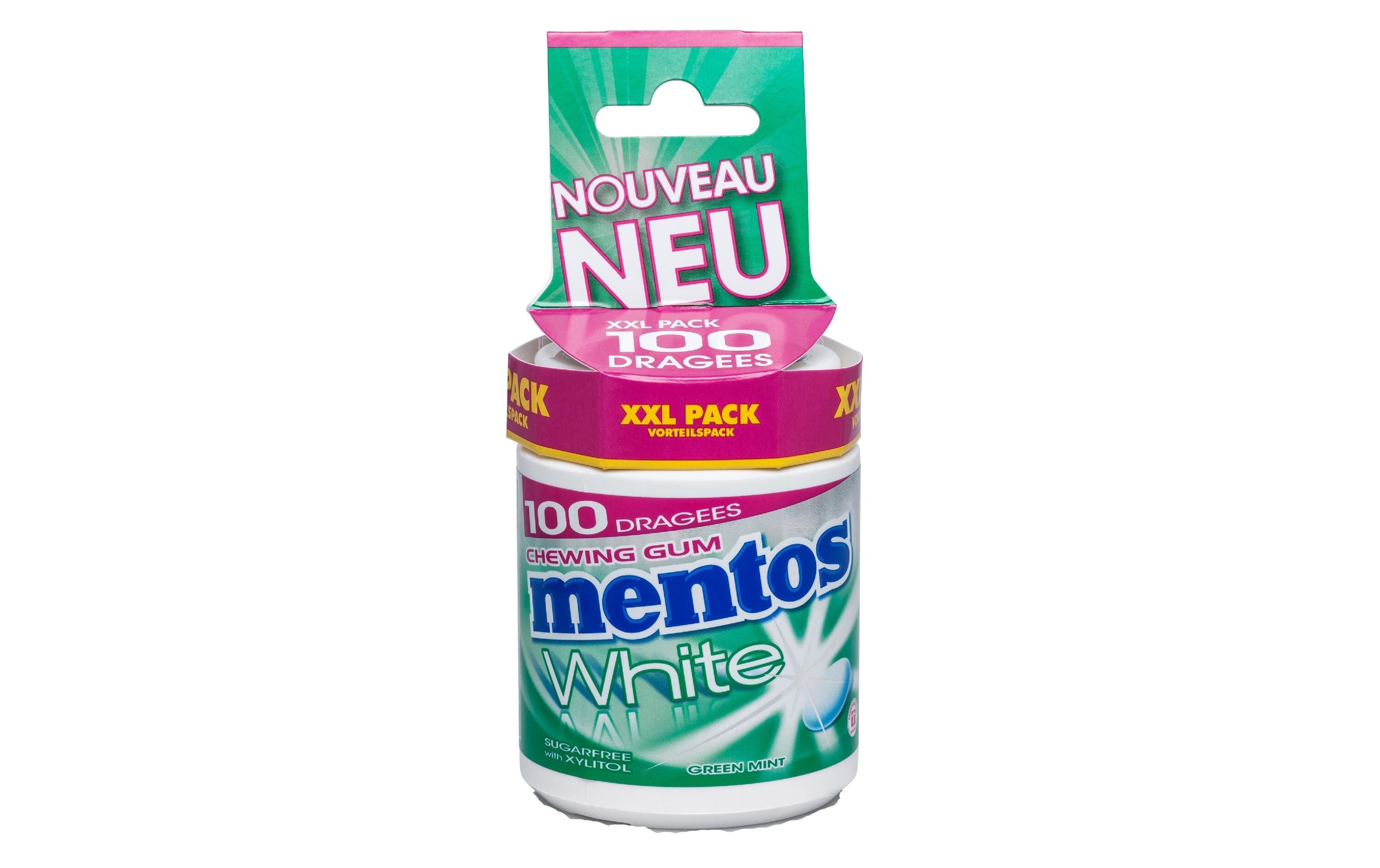 Kaugummi White Green Mint 150 gKaugummi ohne Zucker