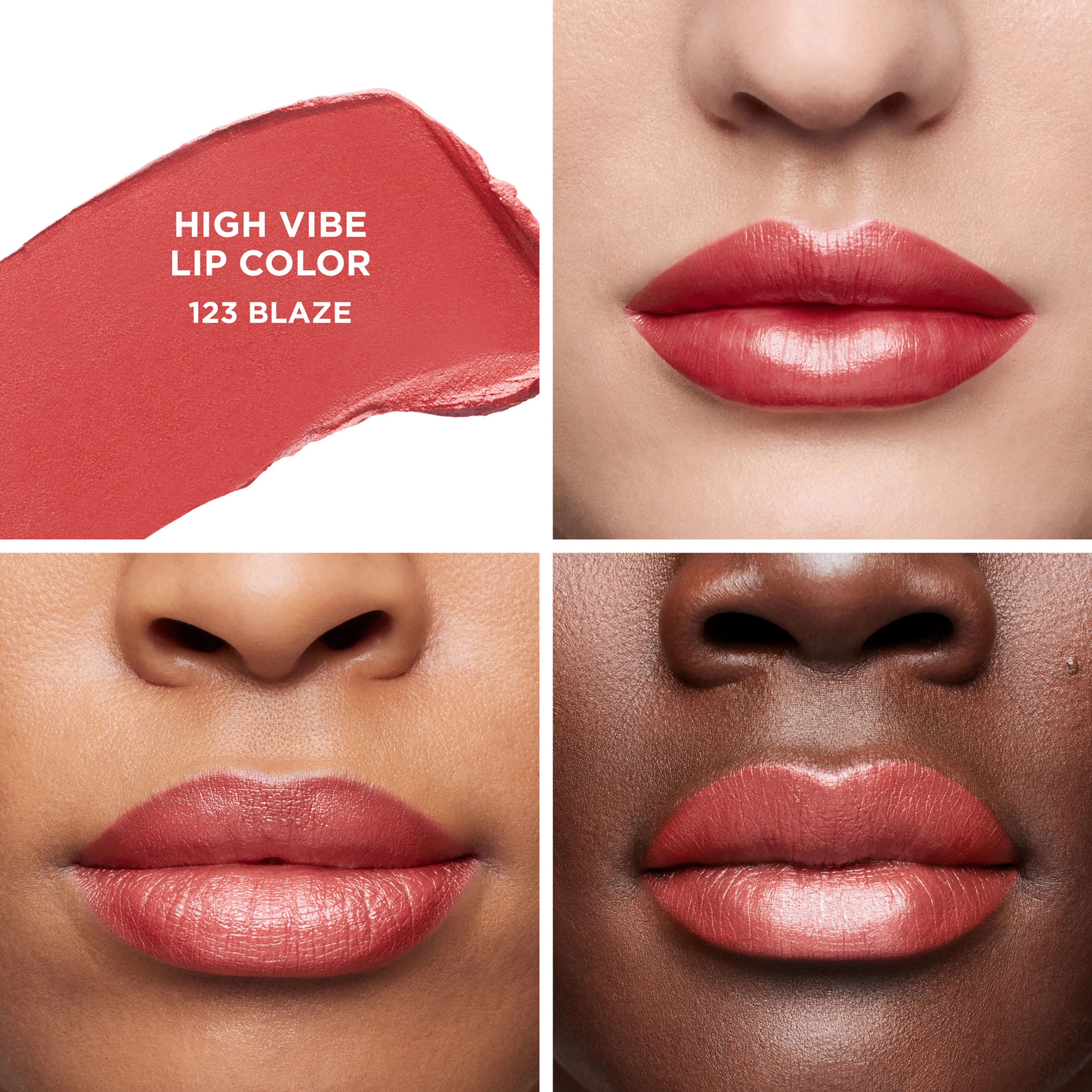 High Vibe Lip Color |- 123 BLAZE