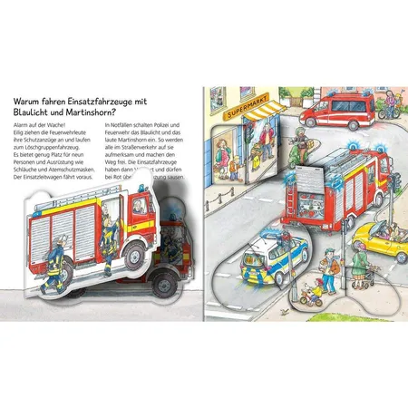 Ravensburger Soundbuch, Band 2 - Einsatzfahrzeuge (Wieso? Weshalb? Warum?)
