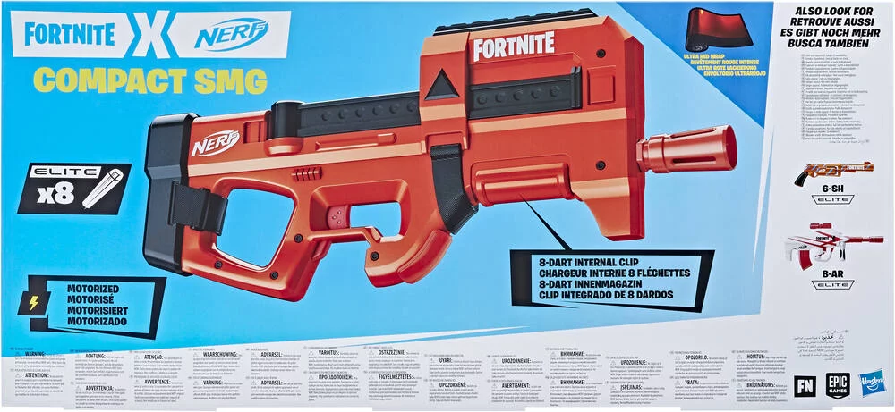 NERF FORTNITE COMPACT SMG