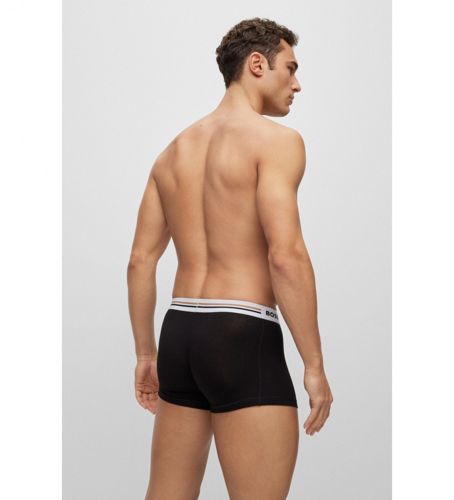 BOSS Pack 3 Revive Boxers pretos