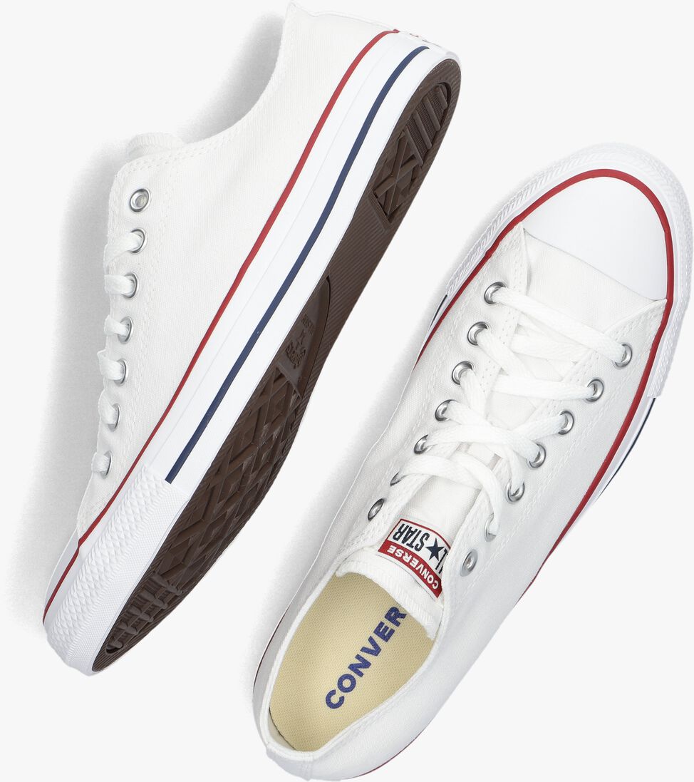 CONVERSE witte converse lage sneakers chuck taylor all star ox heren
