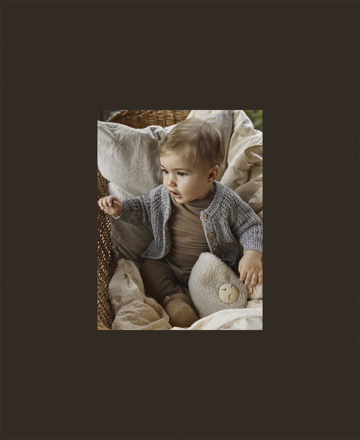 Lil' Atelier NBMHALLI NREG PANT LIL Sepia tint