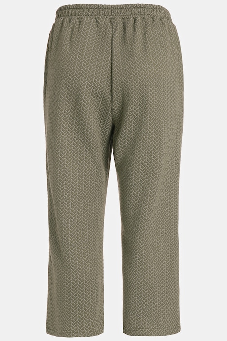 Culotte, weites Bein, Komfortbund, Biobaumwolle