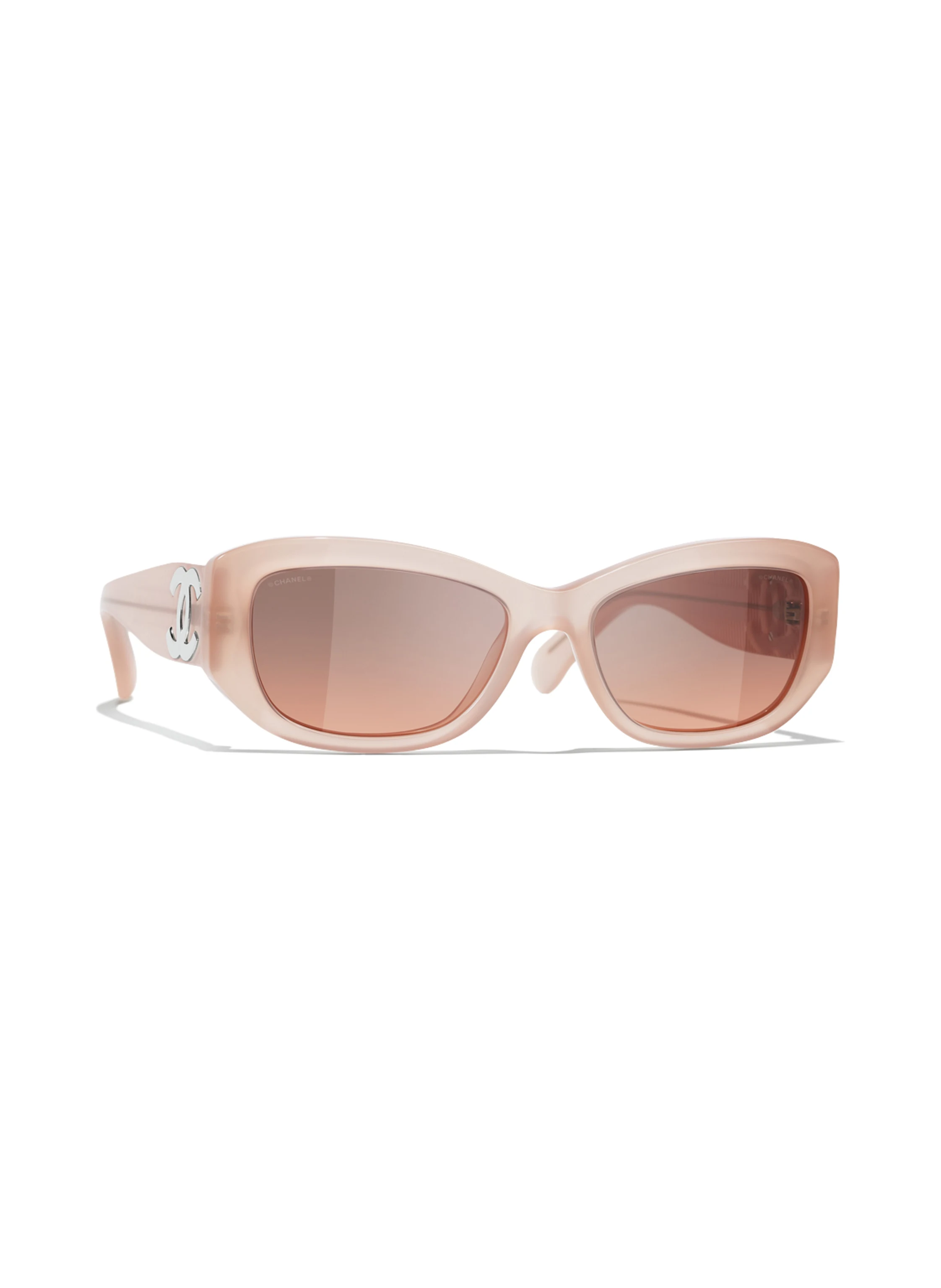 CHANEL Rechteckige Sonnenbrille