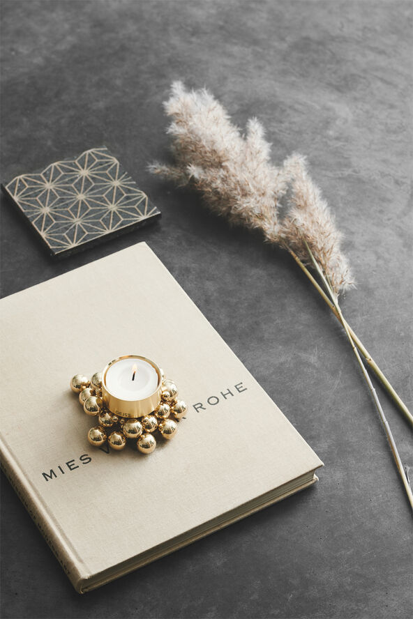 GEJST MOLEKYL Tealight 1 Brass Messing