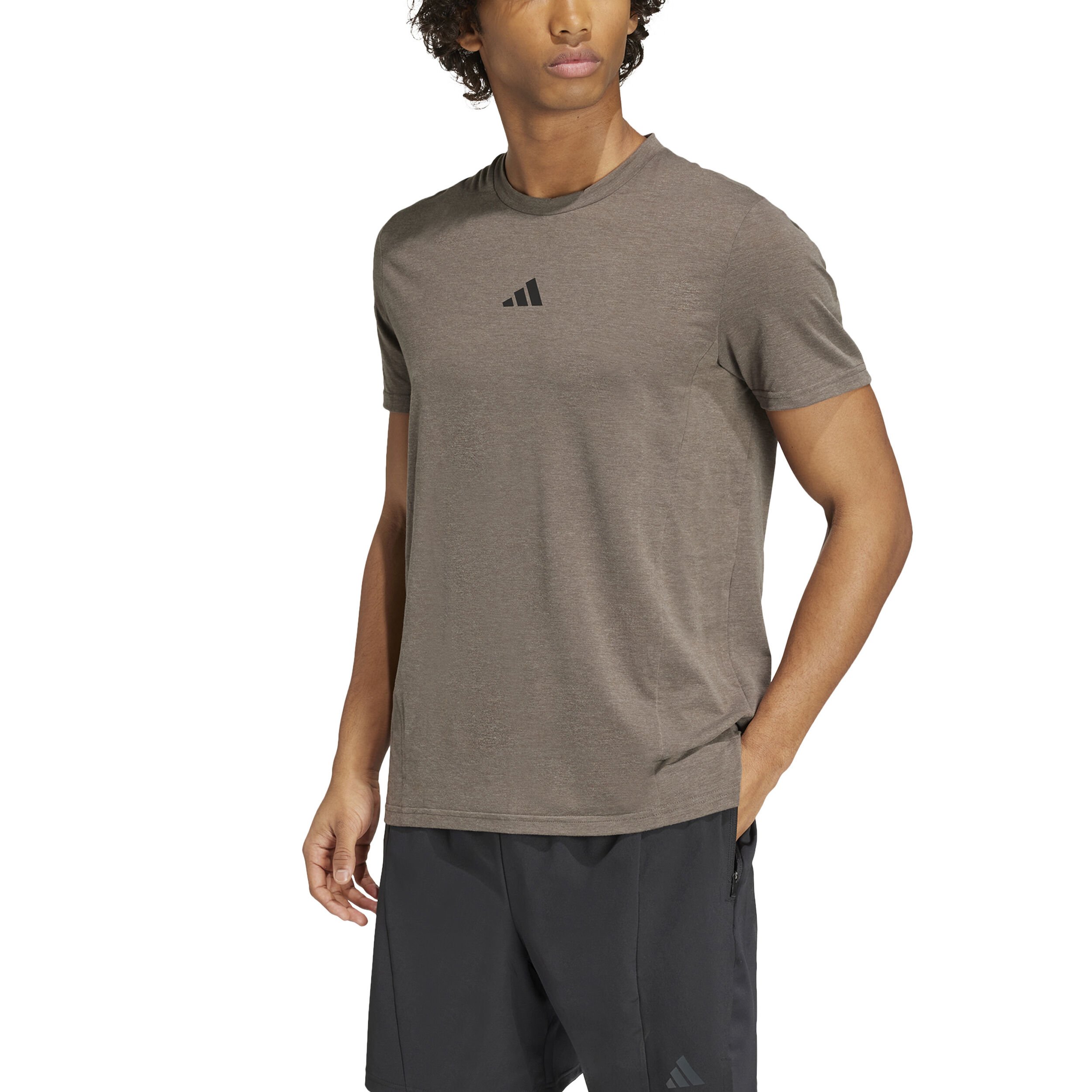 adidas Designed 4 Training T-shirt Hommes - Kaki