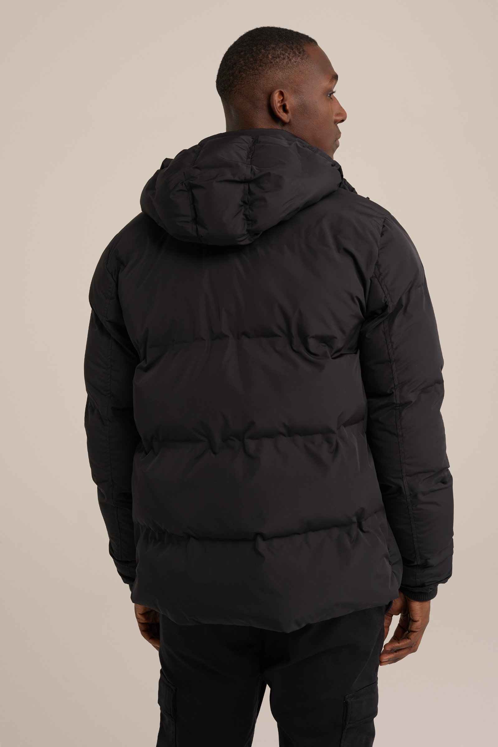 pufferjacket WE Fashion Zwart