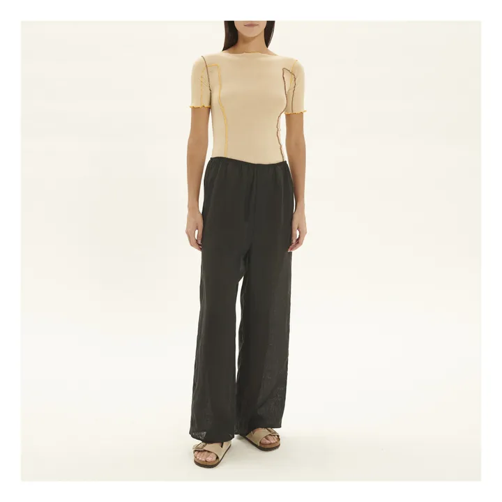 Baserange Pantalon Stoa Lin | Noir