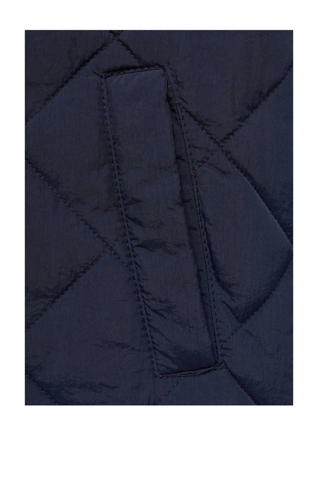 Mango Kids tussenjas donkerblauw
