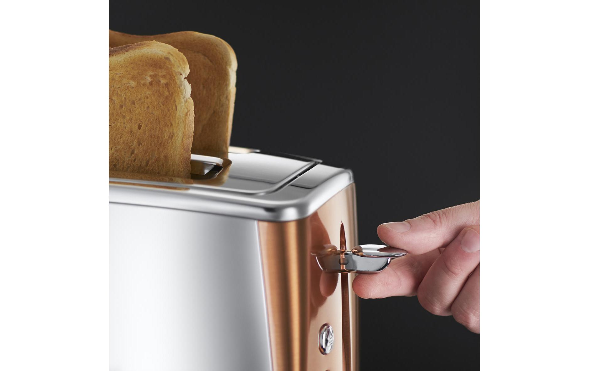 Toaster Luna Copper SilberKlassischer Toaster, Silber