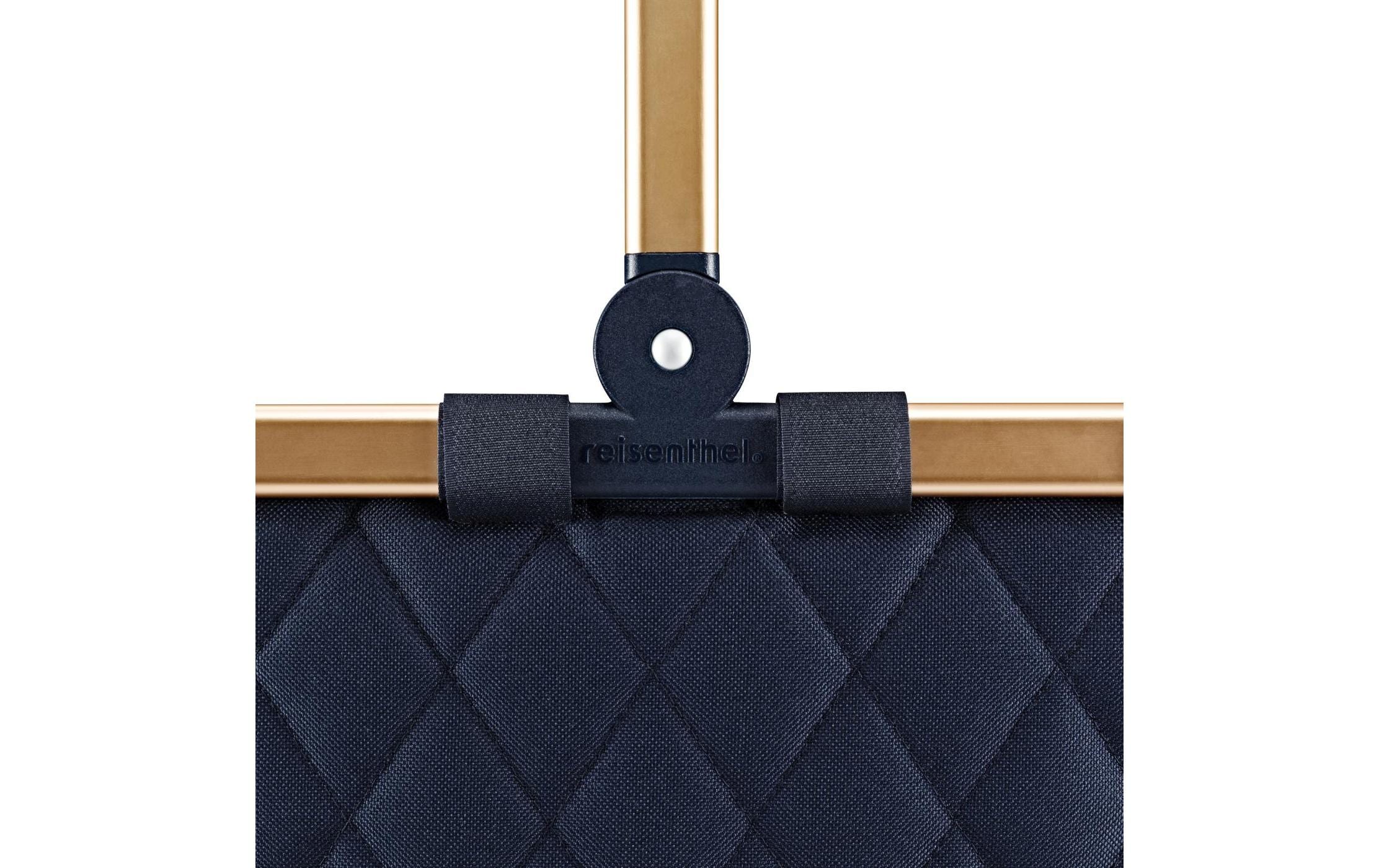 Einkaufskorb Carrybag Rhombus Midnight GoldStillvoller Einkaufskorb für den täglichen Einkauf