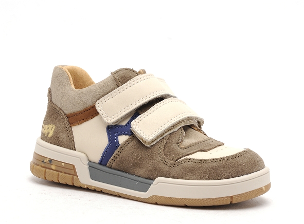 Bopy boots bottine enfant volton beige
