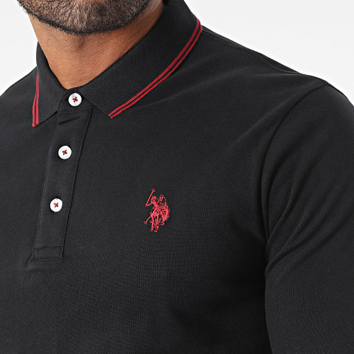 Polo Manches Longues Kene 66774-52956 Noir